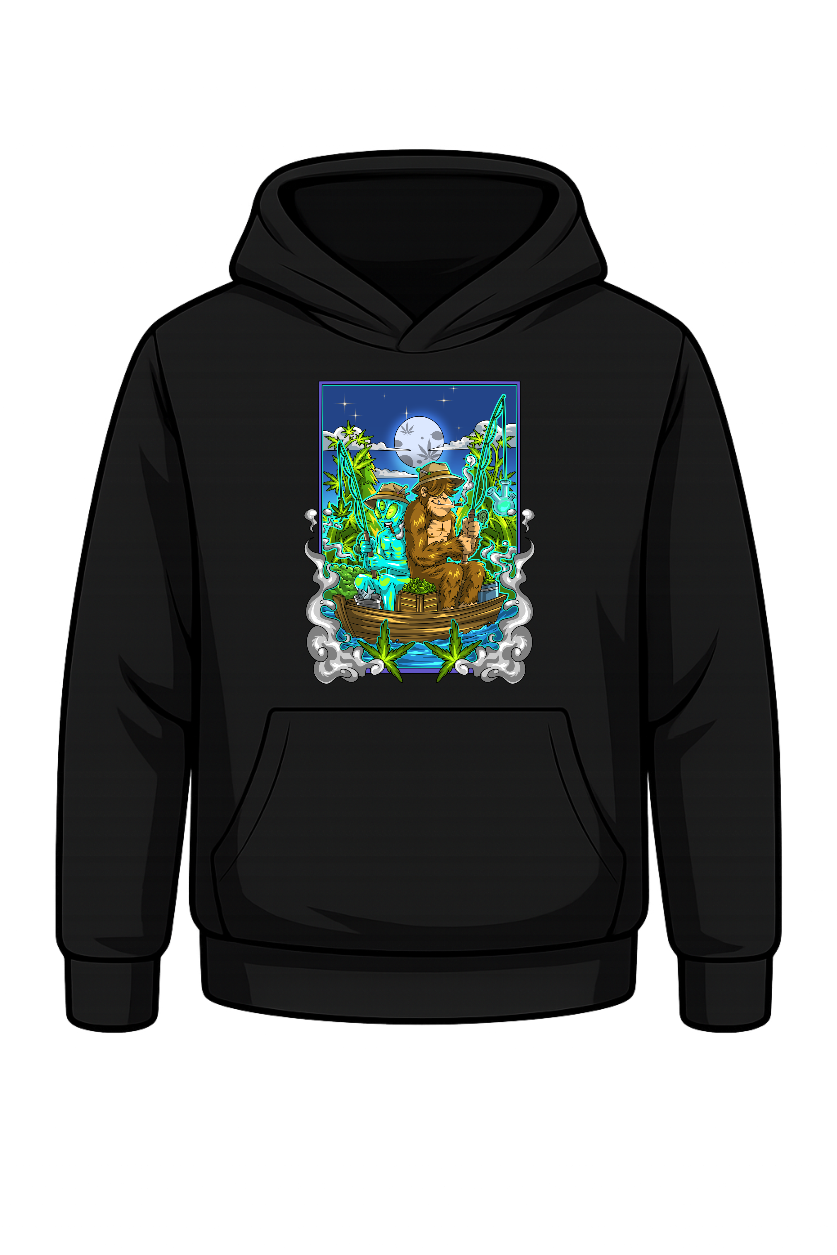Puff, Puff, Pass the Bass Hoodie