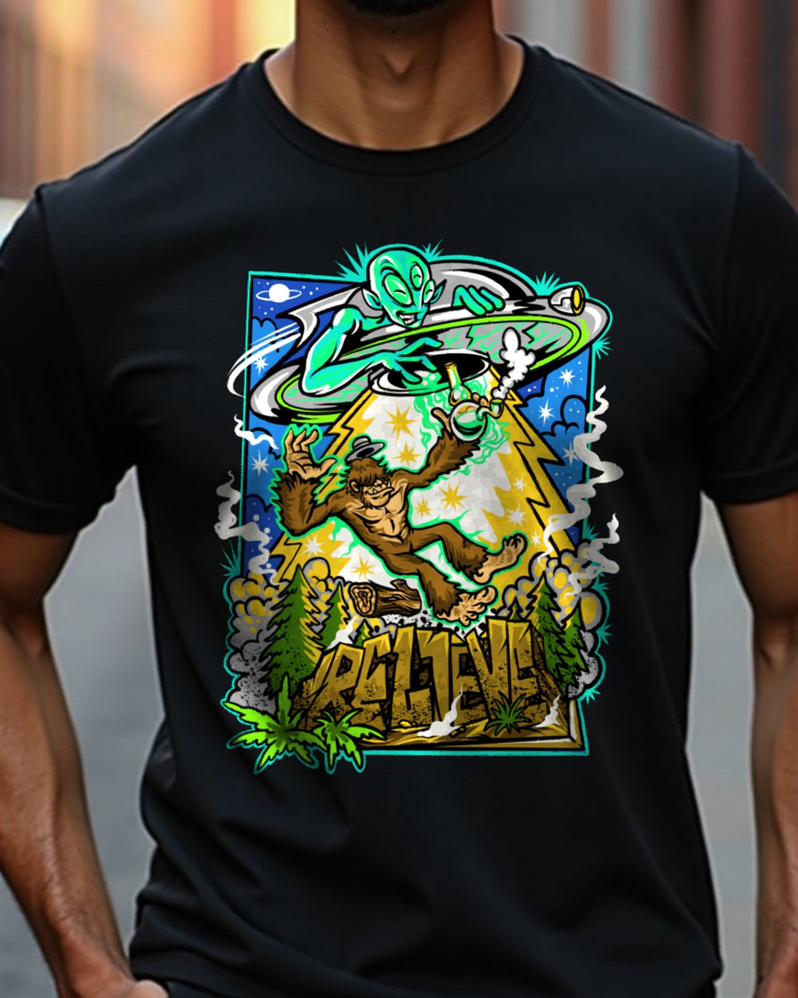 Believe tee — lifestyle