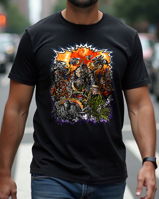 Free the Oppressed tee — lifestyle