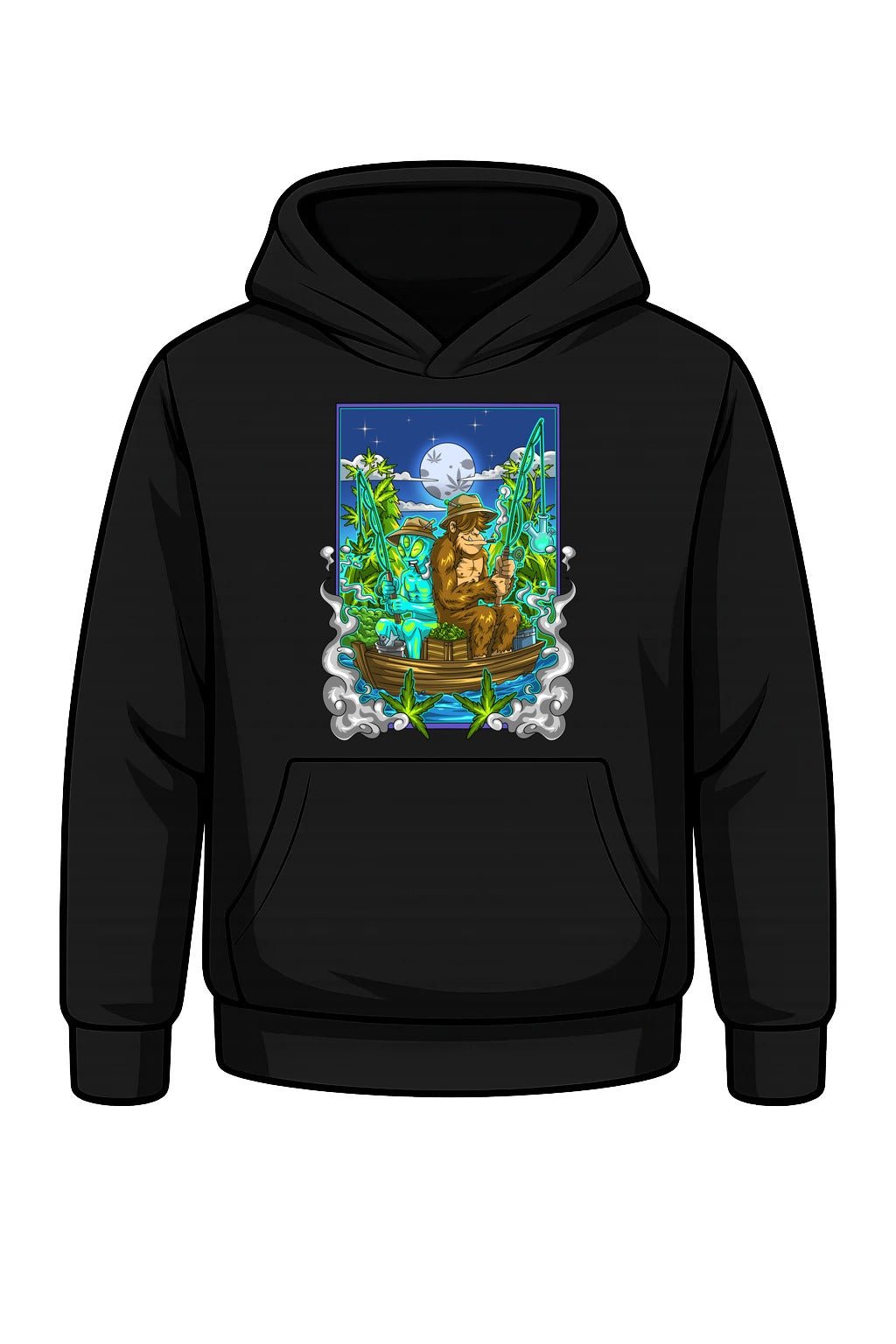 Puff Puff Pass the Bass hoodie