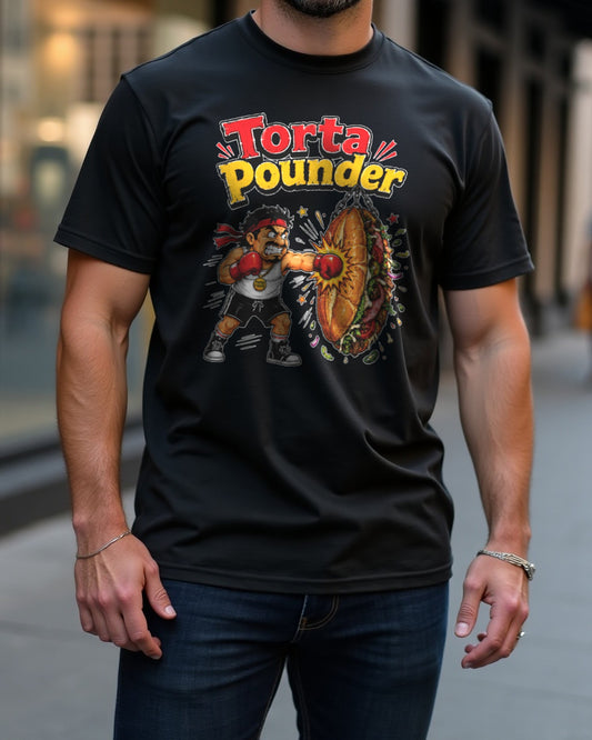 Torta Pounder tee — lifestyle