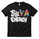 Big VA Energy Graffiti tee on white